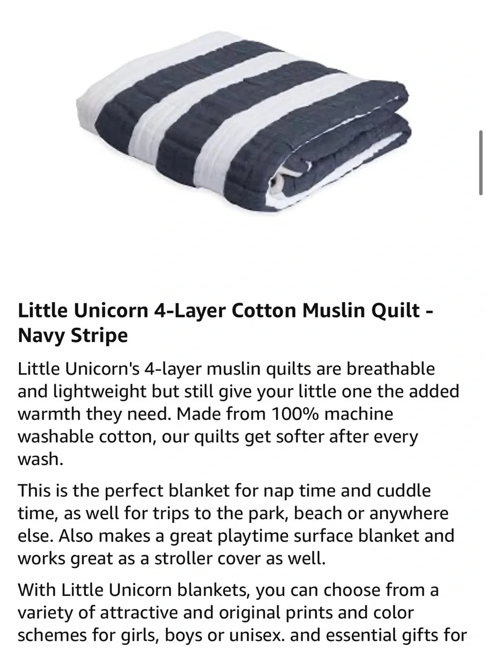 Little Unicorn wrap your